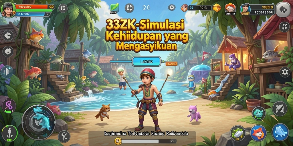 Tampilan permainan <strong>33ZK</strong> yang menawan dan interaktif.
