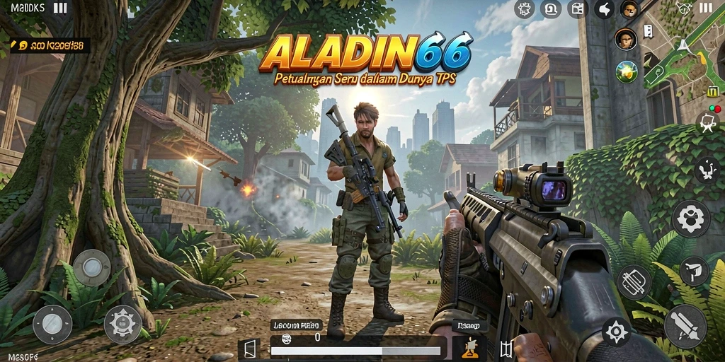 Tampilan menarik dari gameplay seru ALADIN66.