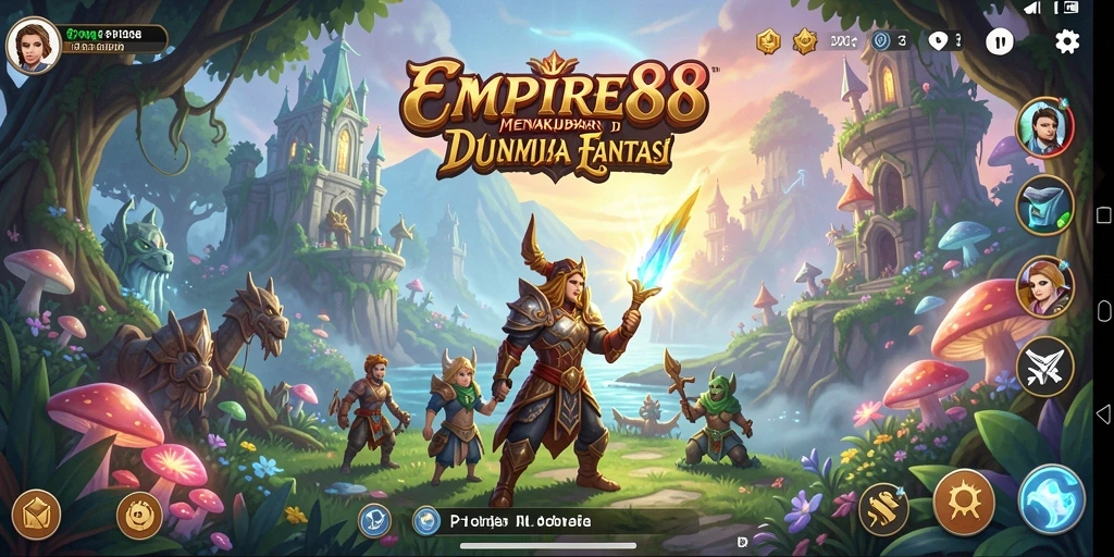 Screenshot gameplay EMPIRE88 yang menunjukkan aksi petualangan yang mendebarkan.