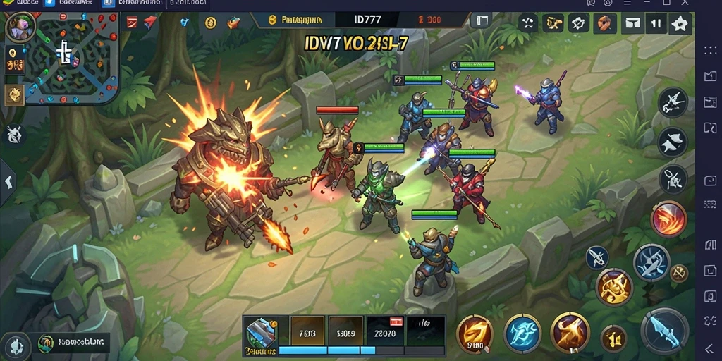 Tampilan gameplay menakjubkan dari ID777 yang menarik perhatian.