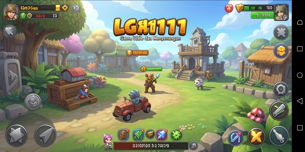 Tampilan gameplay yang menakjubkan dan menarik dari LG111.