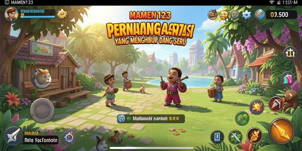 Screenshot gameplay MAMEN123 yang menunjukkan keseruan bermain Casual.