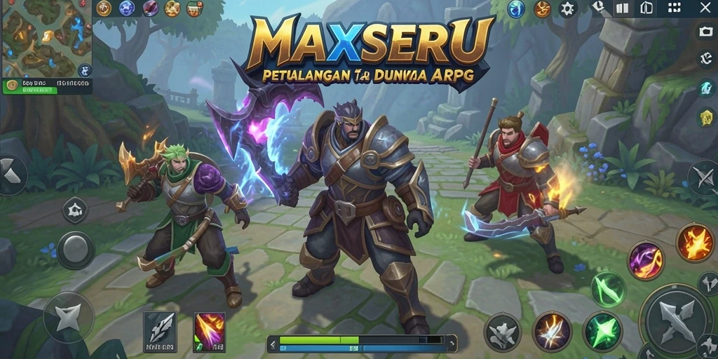 Gameplay seru dan grafis memukau dari MAXSERU