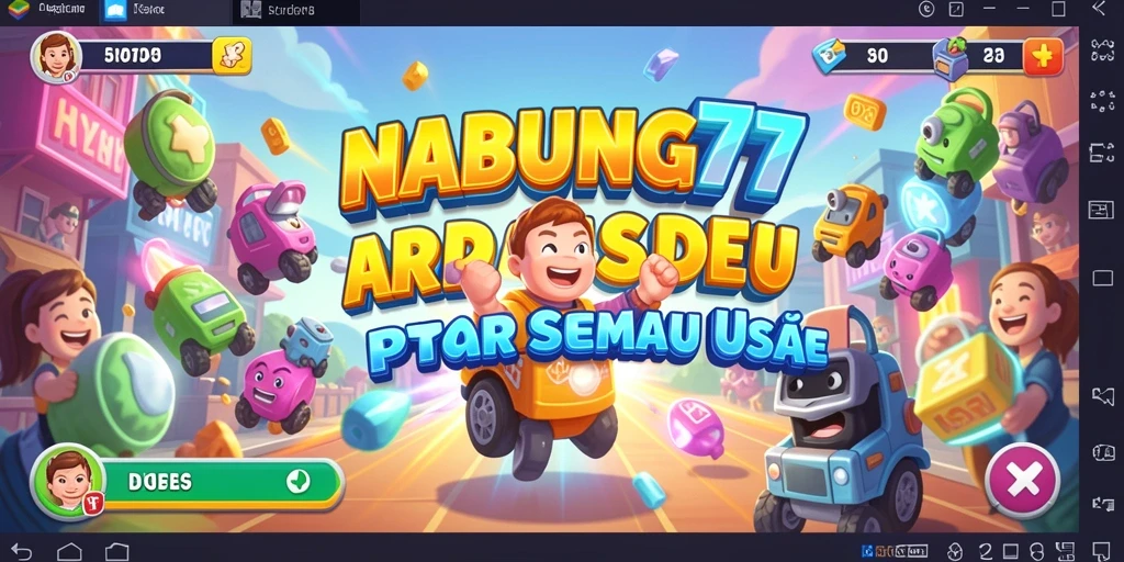 Screenshot utama NABUNG77 menampilkan momen action seru dalam gameplay Arcade.