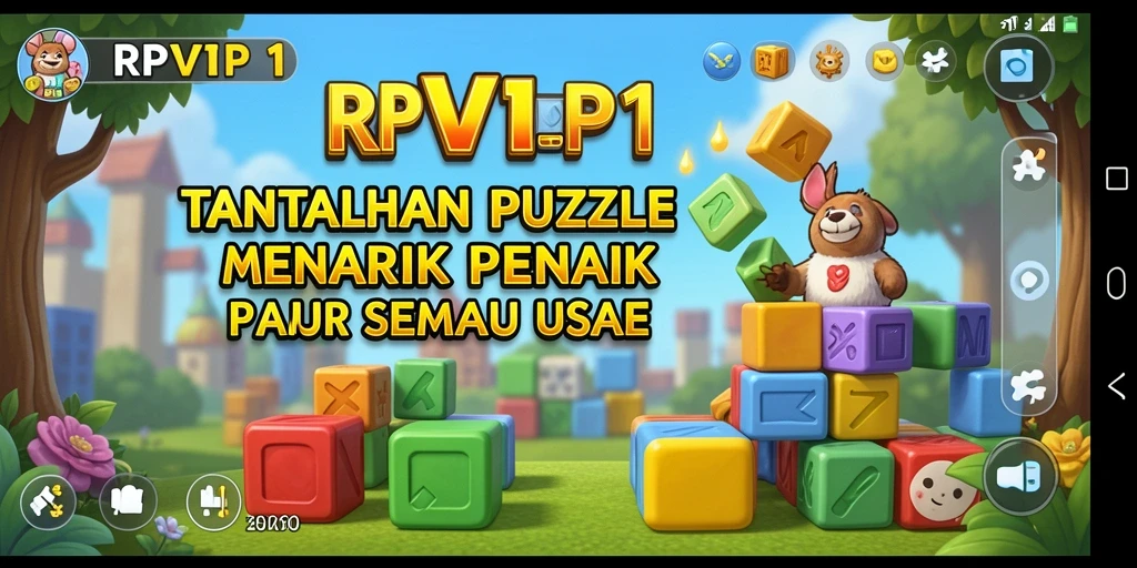 Tampilan gameplay RPVIP1 yang menantang dan menarik.
